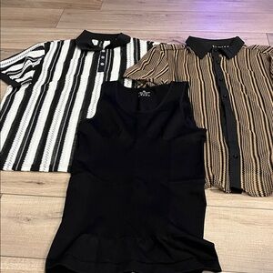Manfinity Men’s XL Bundle 3 shirts
